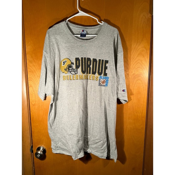 Vintage Purdue University‎ Boilermakers Football Champion Shirt XXL Alamo Bowl - Picture 1 of 8